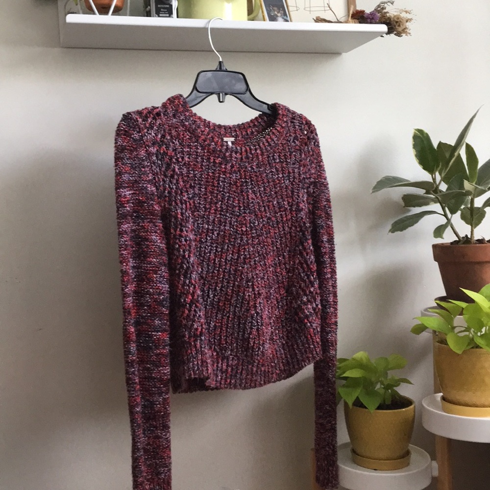 Free people cropped sweater